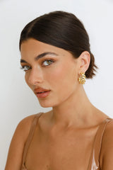 Sourced Luxury Earrings Gold
