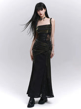 Women’s Sleeveless A-Line Midi Dress – Elegant Lightweight Summer Sundress