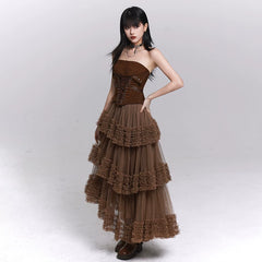 Women’s Strapless Corset Top – Boned Tube Top, Slim Fit Bustier