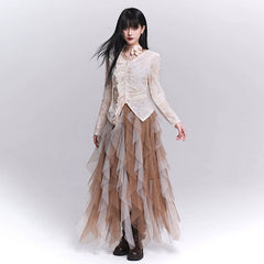 Women’s Black Long Sleeve Top – Lightweight Elegant for Fall