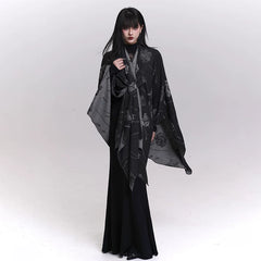 Women’s Shawl Scarf – Cloak Style Cape Wrap for Fall Winter