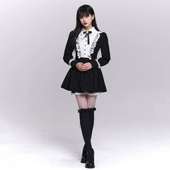 Women’s Black Mini Dress – Classic A-Line Little Black Dress