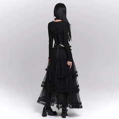 Women’s Black Corset Top – Boned Strapless Tube Top, Slim Fit Bustier