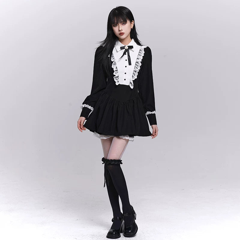 Women’s Black Mini Dress – Classic A-Line Little Black Dress