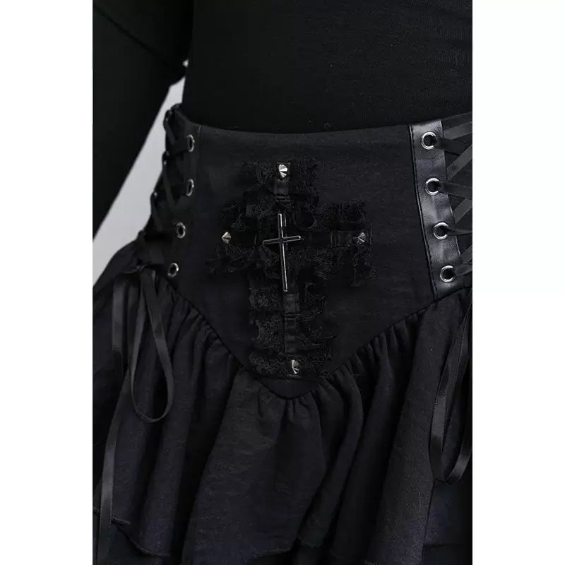 Women’s Black A-Line Mini Skirt – Chic High-Waisted Short Skirt for Everyday Style