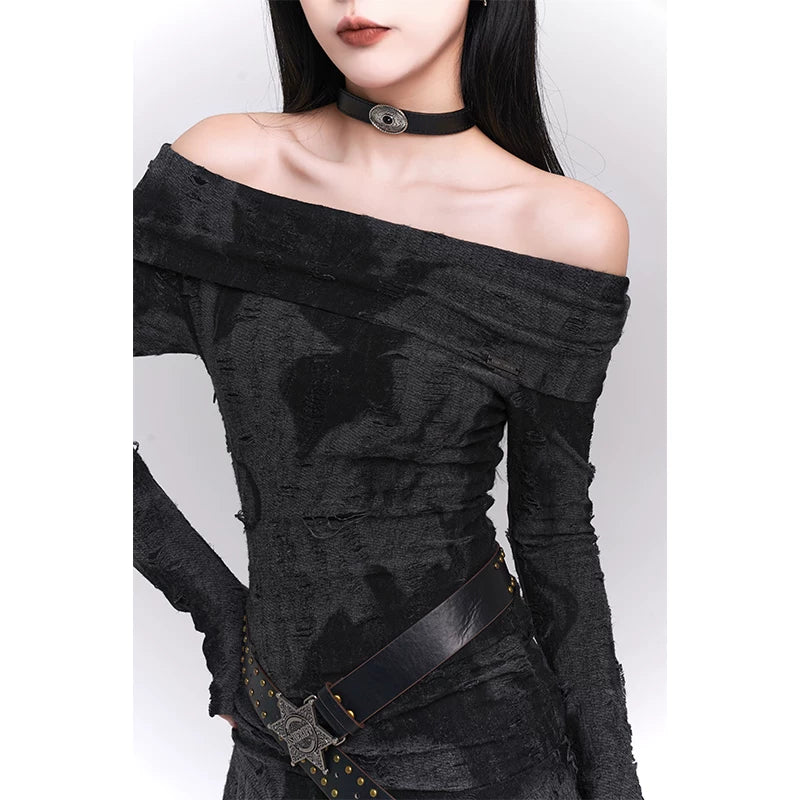 Women’s One-Shoulder Asymmetrical Midi Dress – Elegant Style for Events